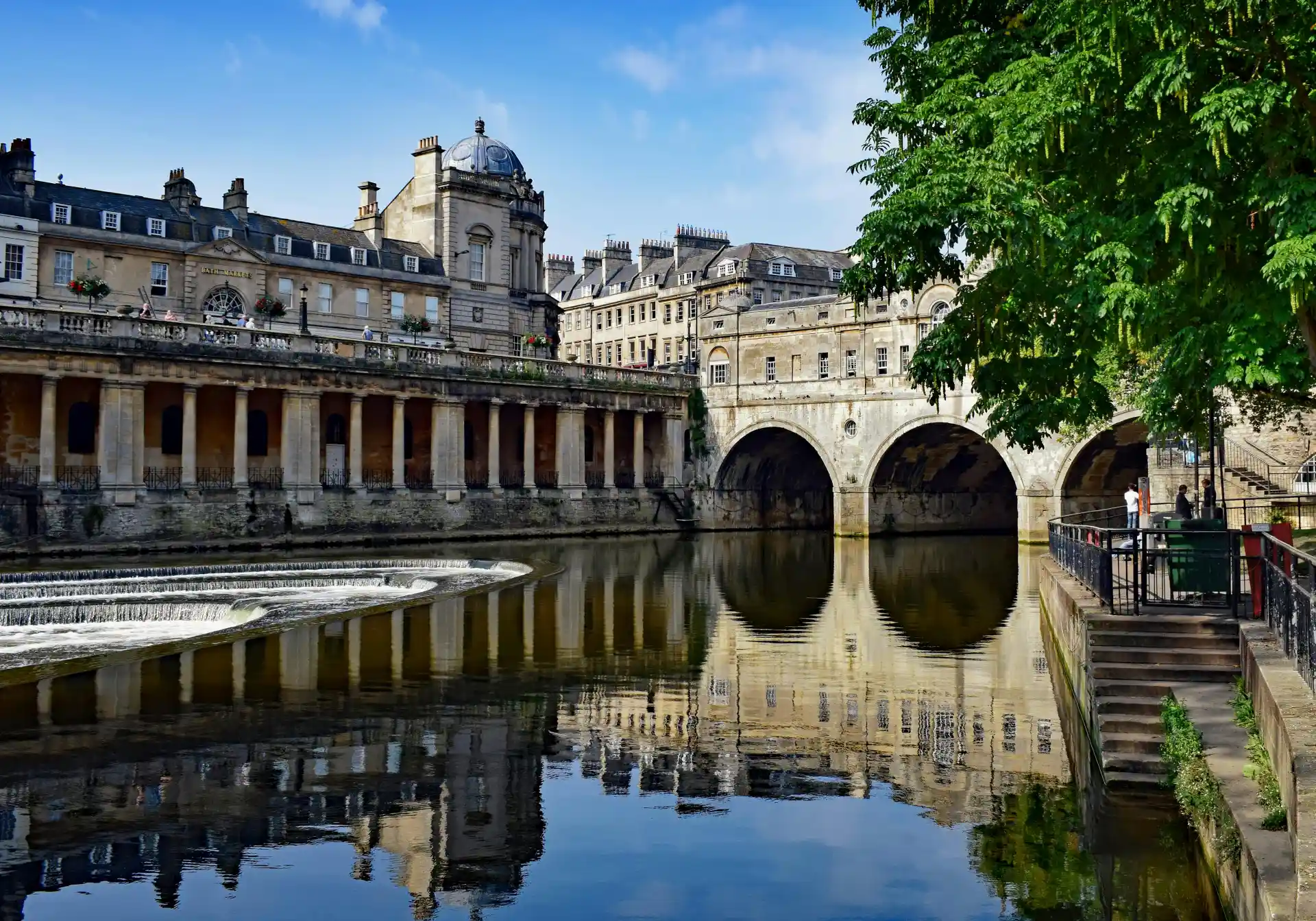 Bath Spa city skyline